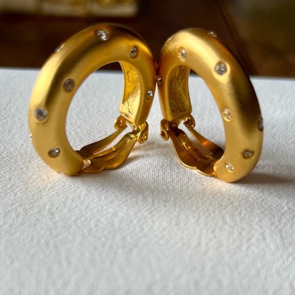 Givenchy Vintage Hoop Earrings - Picture 2 of 16